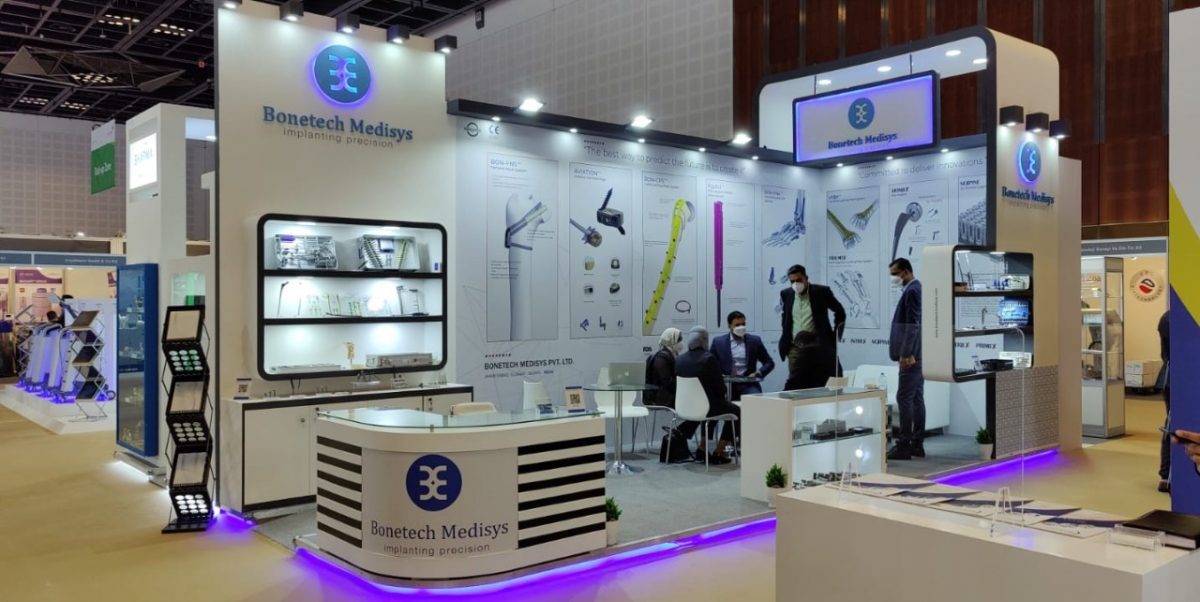 exhibitikn stand for Arab Health 2023